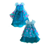 LE8813 Frozen snow Kid dress