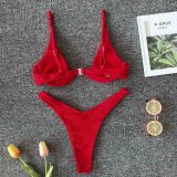 Steel Push-up Bikini Set