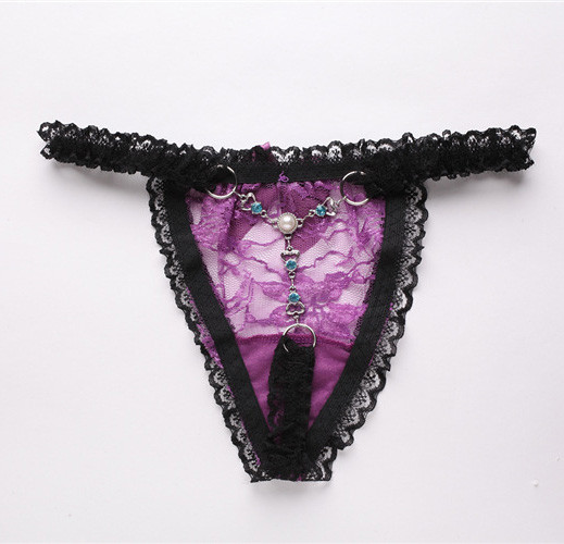 Lace Trim G-string