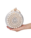Ball Rhinestone Diamond Bracelet Dinner Clutch Dress Bag