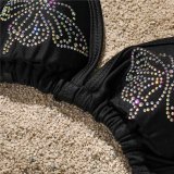 Sexy Butterfly Rhinestone Bikini Swimsuit