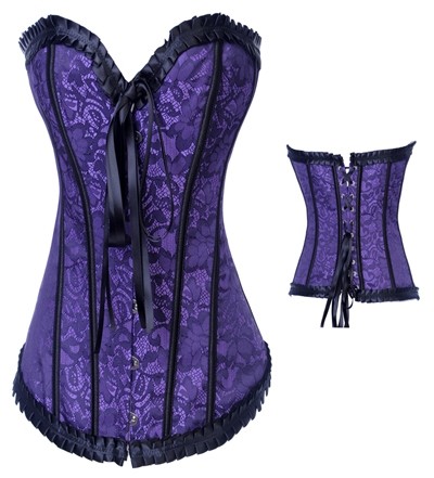 LE1128-1 Sexy Corset With G-string