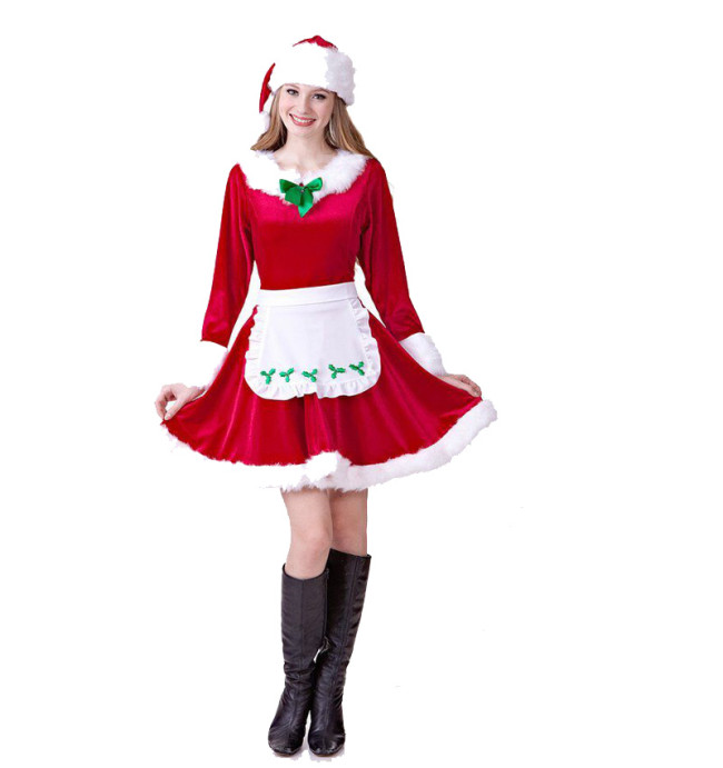 Womens Mrs.Santa Claus Adult Costume LE0127