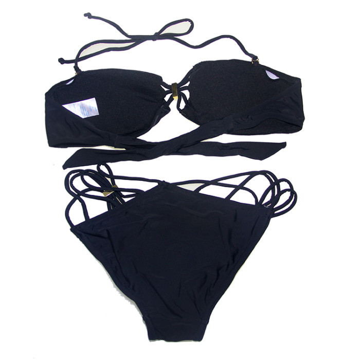 Sexy Black Bikini Set LE4119-1