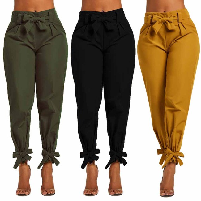 Cotton casual Pants loose trousers