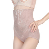 L-5XL size Front Zip Butt Lifter Belly Panties  LE7054-2