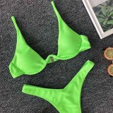 Steel Push-up Bikini Set