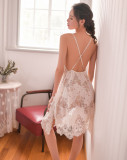 Eyelash Lace Babydoll Set