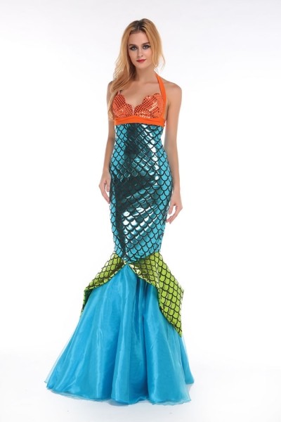 LE8218 Deluxe Aquarius Mermaid Costume