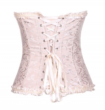 LE1062-4  Complexion corset with G-string