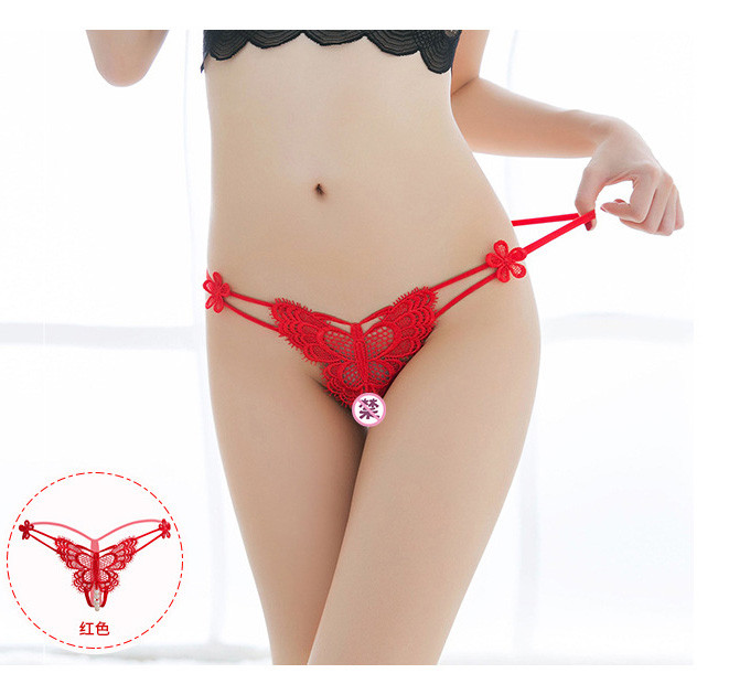 Beautiful butterfly Pearl G-string