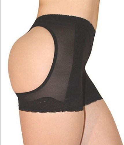LE7046 Lace gauze carry buttock underwear