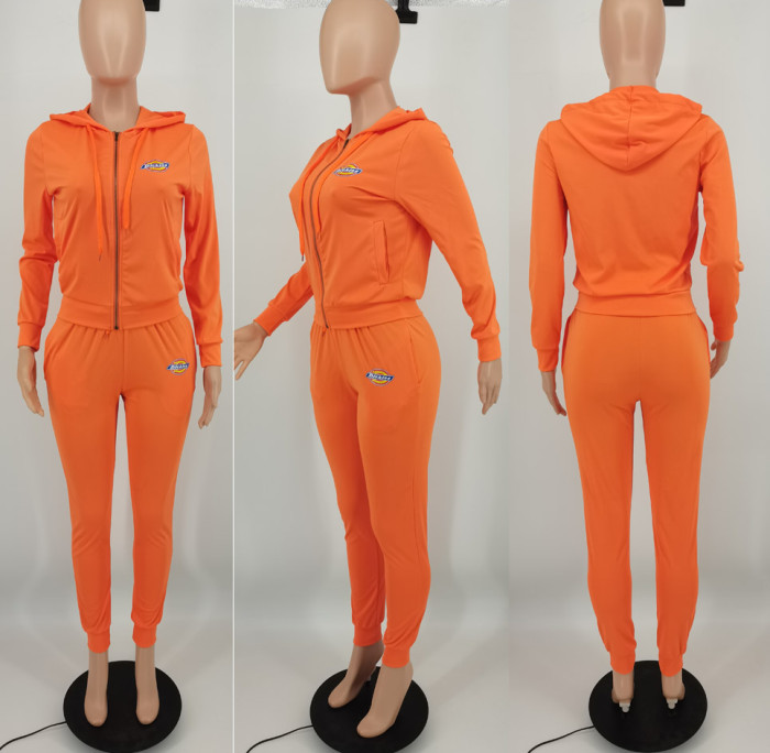 Hoodies Jacket and Sweat Pant 2 Piece Suit