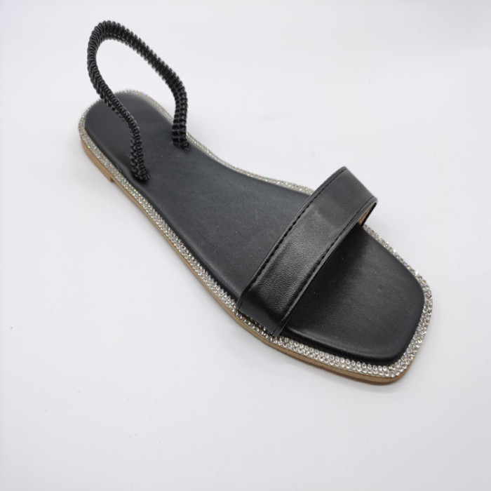 New Square Head Women's Shoes Sandals and Slippers