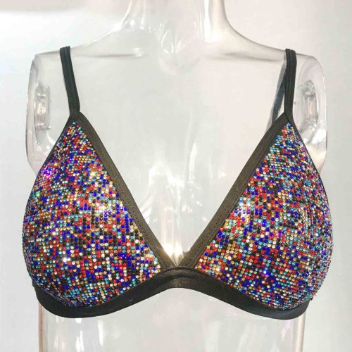 Sexy Granules Flash Diamond Bikini