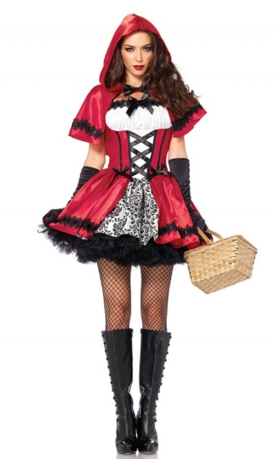 LE8080  Glamorous Red Riding Hood Costume