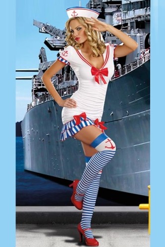 LE8014 Sailor Pinup Costume