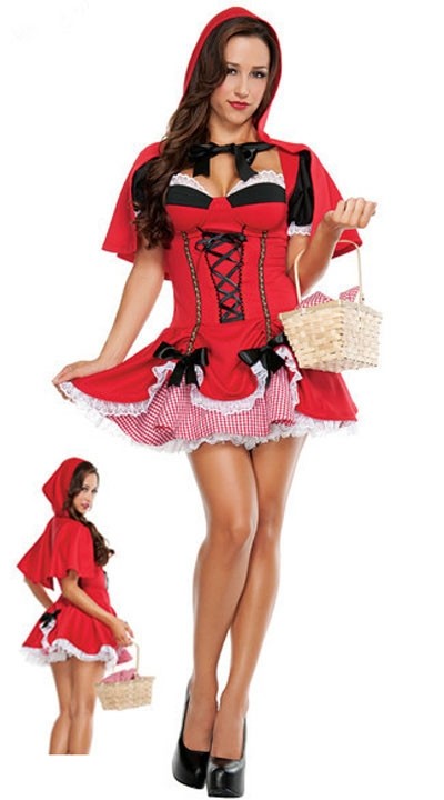 LE8083  Red Hot Riding Hood Costume