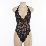 Lace Back Lace Bodysuits