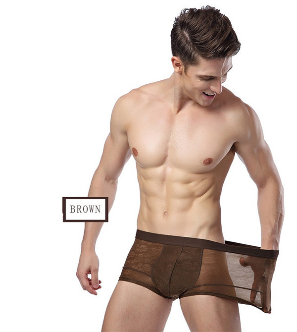 LE74004 Bamboo Fiber Boxer Underwear for Men
