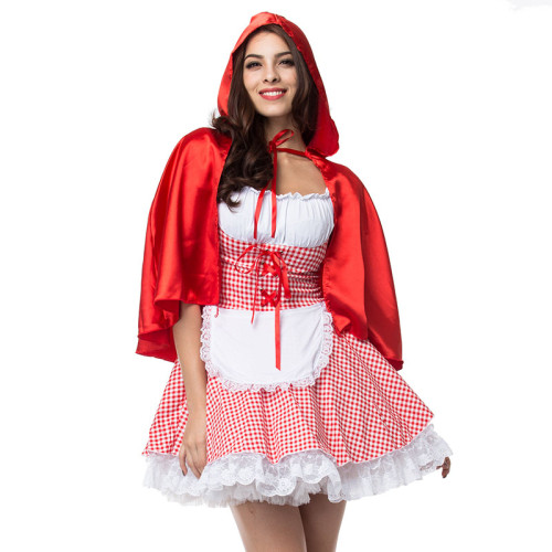 LE8448 Plus Size Disney Princess Cosplay Little Red Riding Hood Costumes