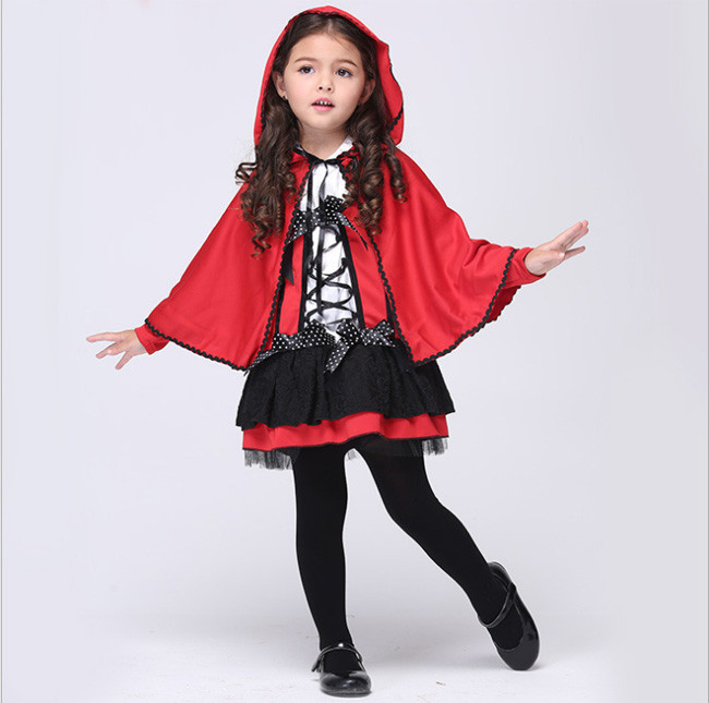 LE8914 Small red devil girl cosplay Costumes