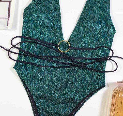 SHOW LINGERIE Emaril Belted Swimsuit