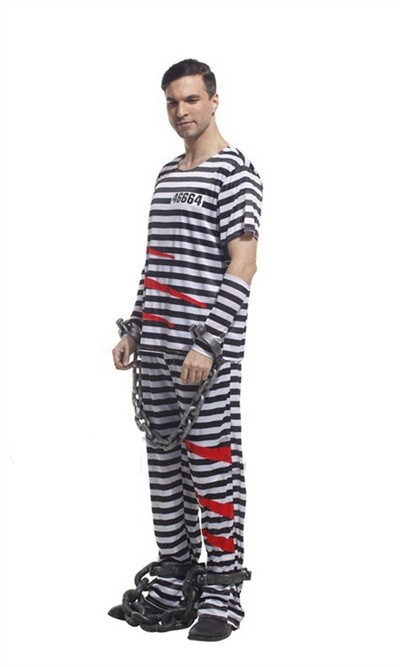 LE8383 Prison violence male prisoners Costumes