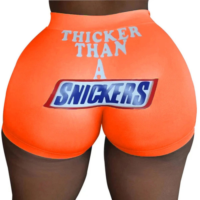womens thicker than a snickers shorts
