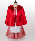 LE8448 Plus Size Disney Princess Cosplay Little Red Riding Hood Costumes