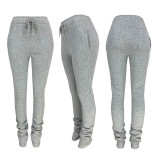 Thicken Plus Fleece Warm Pants