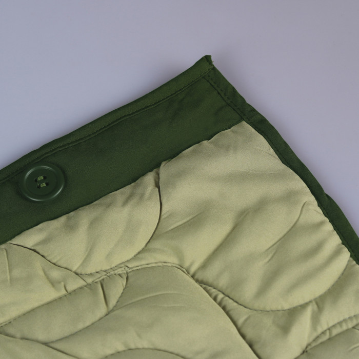Loose Pocket Single Breasted Casual Padded Jacket