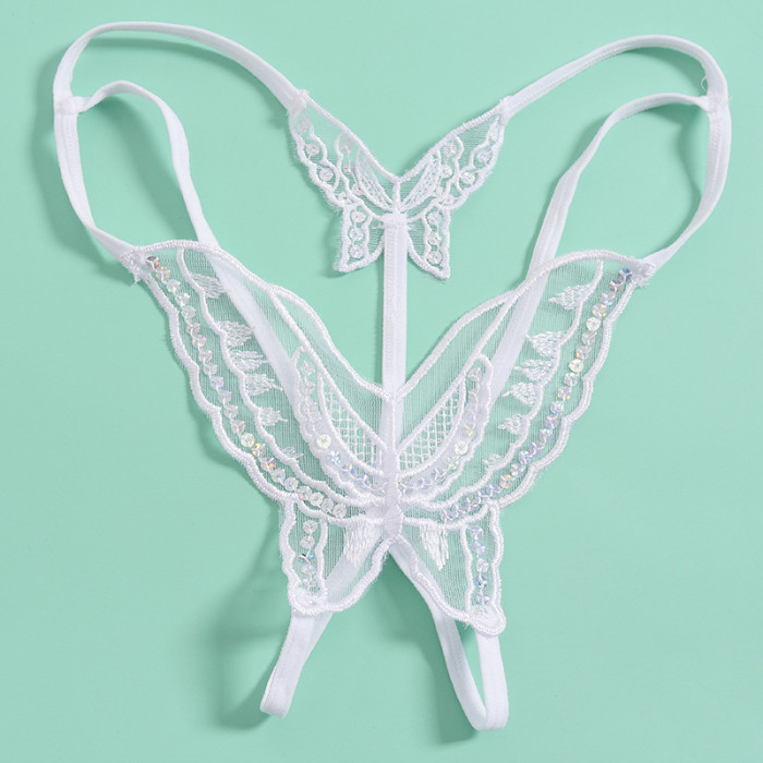 Sexy Lace Butterfly Thong