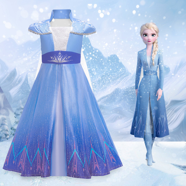 Frozen Princess Aisha fluffy skirt