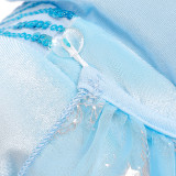 Sequin Cloak Long Sleeve Mesh Tail Fluffy Princess Aisha Dress