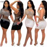 One Shoulder Sexy Tight Cocktail Party Dress