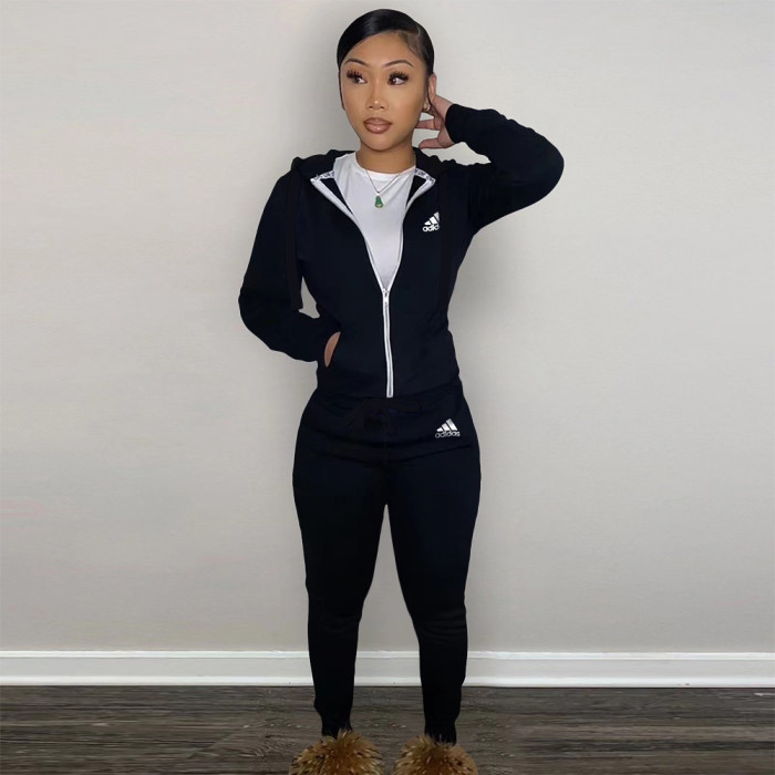 Hoodies And Jogger 2 Piece Activewear