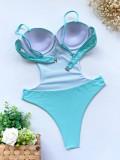 Push Up Backless One Piece Swimwear