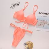 Sexy High Leg Cut Underwired Bikini Female Swimsuit Women Swimwear Two-pieces Bikini Set Bather Bathing Suit