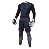 3 Pcs High Elastic Men's Leisure Sports Suit