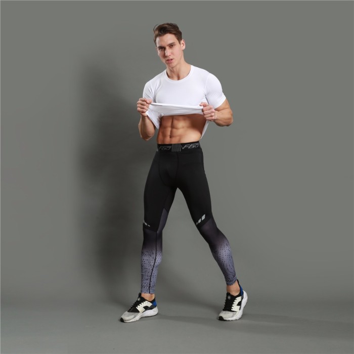 Compression Running Pants Sportswear Leggings Skinny Trousers Quick Dry Gyms Fitness Tights Jogging Training Workout Legging Men