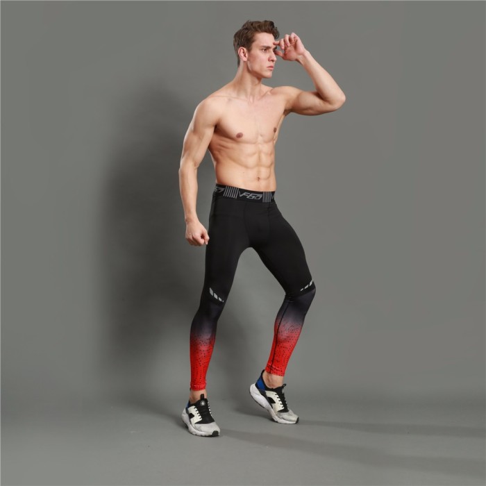 Compression Running Pants Sportswear Leggings Skinny Trousers Quick Dry Gyms Fitness Tights Jogging Training Workout Legging Men