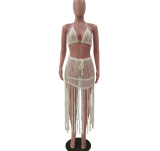 Cutting Sexy Bikini Swimsuit Beach Cover Up