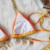 Luxury Crystal Diamond Shell Swimsuit