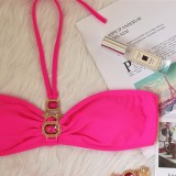 Luxury Crystal Diamond Chain Bikini Swimsuit