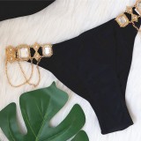Luxury Crystal Diamond Chain Bikini Swimsuit