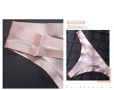 Transparent Ice Silk Traceless Women's Thong