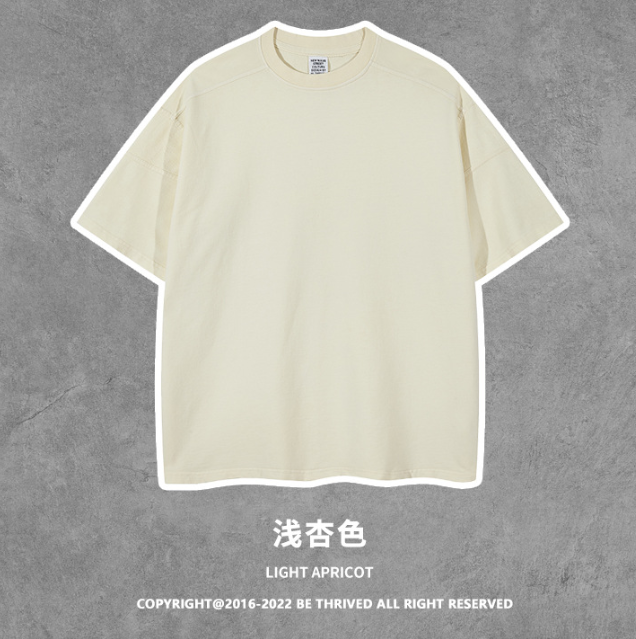 Cotton Short Sleeve Vintage Men's T-shirt