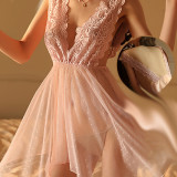 Lace Mesh Sexy Night Dress