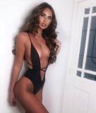 High Cut One Piece Swimming Bathingsuit